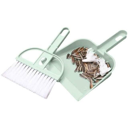 2-Piece Set: Mini Cleaning Dustpan And Brush Set DailySale