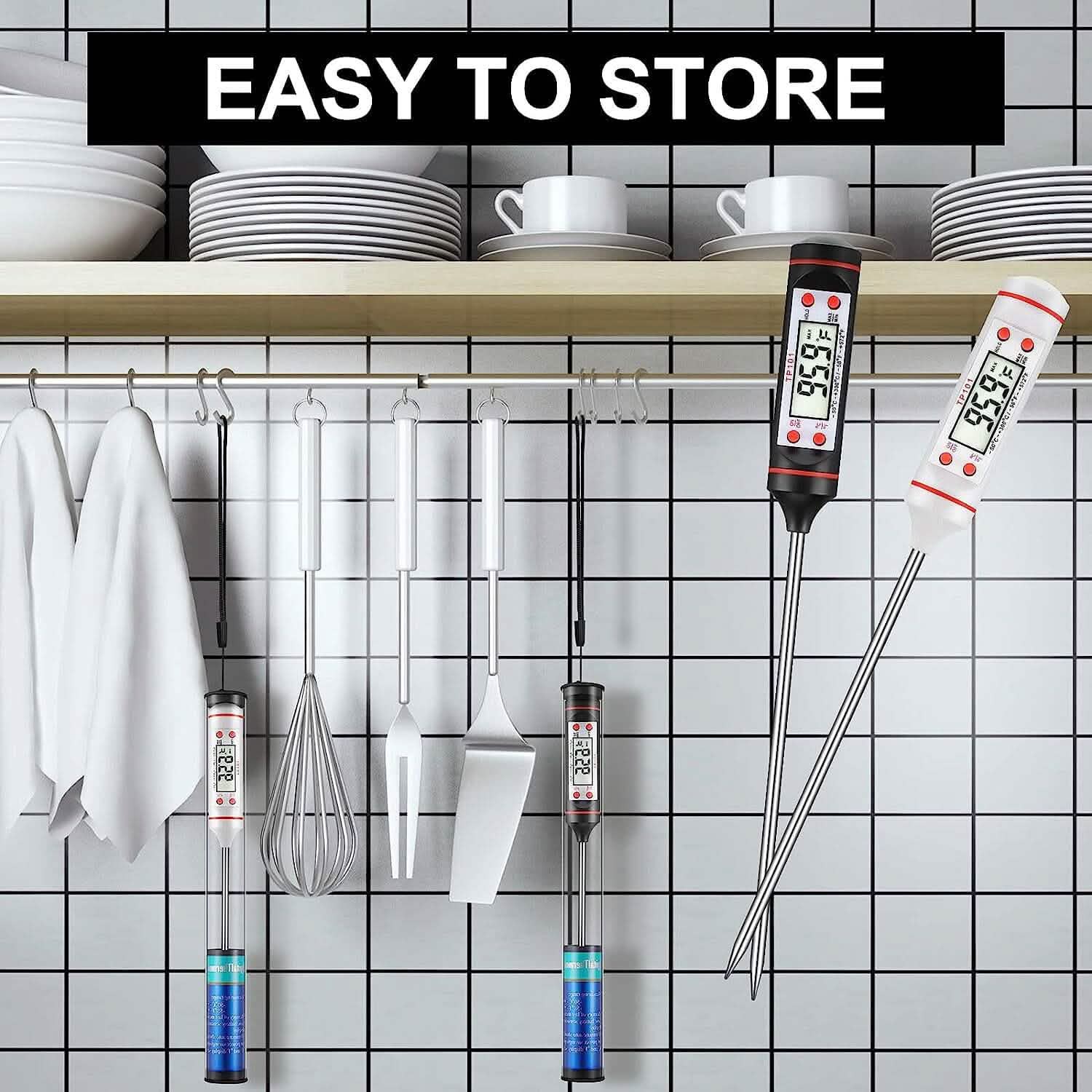 2-Piece Set: Multi-functional Thermometer Pen with High Accuracy and Instant Read DailySale