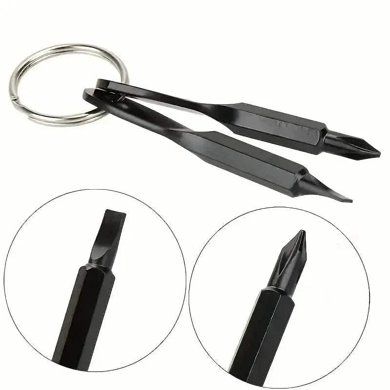 2-Piece Set: Portable Mini Screwdriver Key Ring DailySale