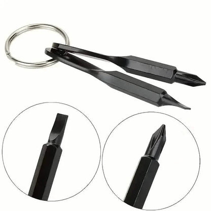 2-Piece Set: Portable Mini Screwdriver Key Ring DailySale