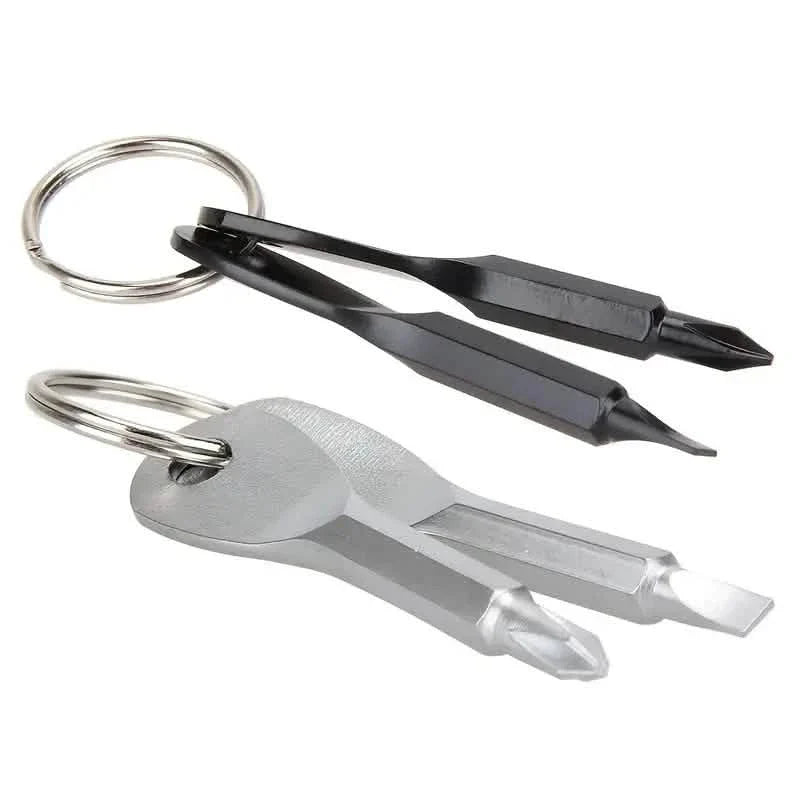 2-Piece Set: Portable Mini Screwdriver Key Ring DailySale