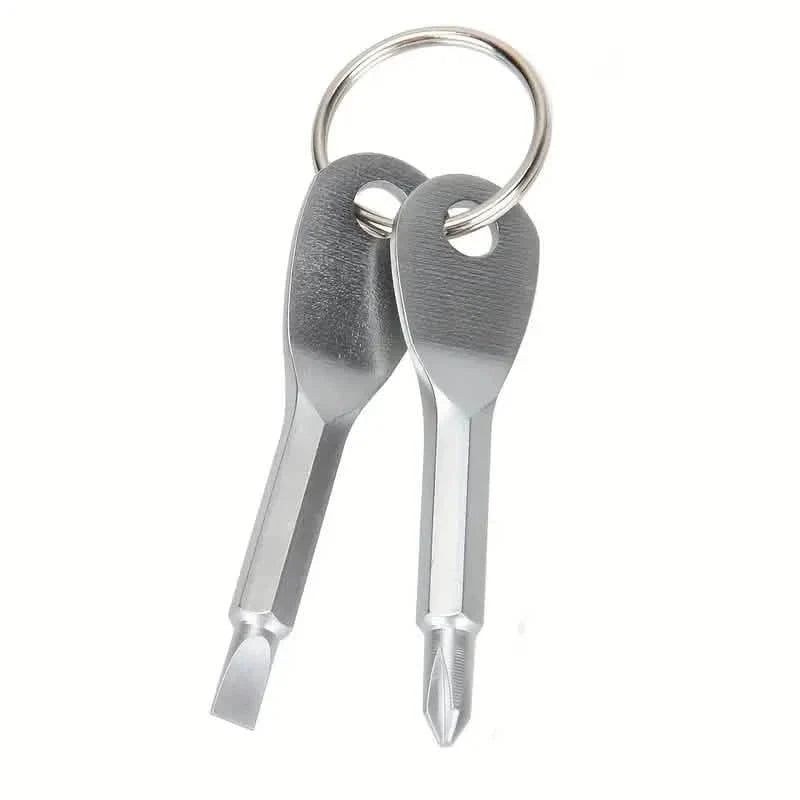 2-Piece Set: Portable Mini Screwdriver Key Ring DailySale