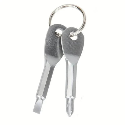 2-Piece Set: Portable Mini Screwdriver Key Ring DailySale