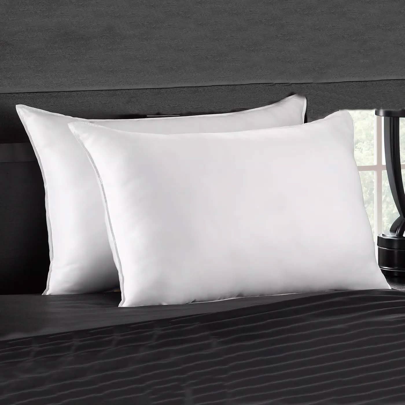 2-Piece Set: Signature Plush Allergy Resistant Sleeper Gel Fiber Pillow DailySale