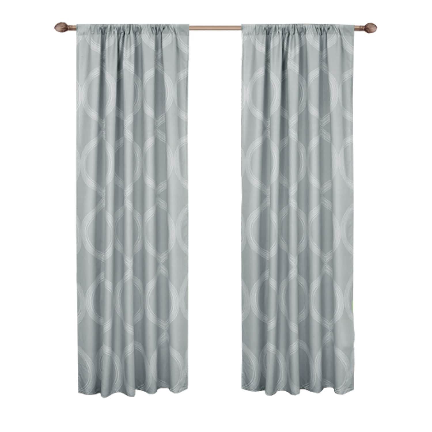2-Piece Set: Sloane Street Ogee Window Panel Pair DailySale