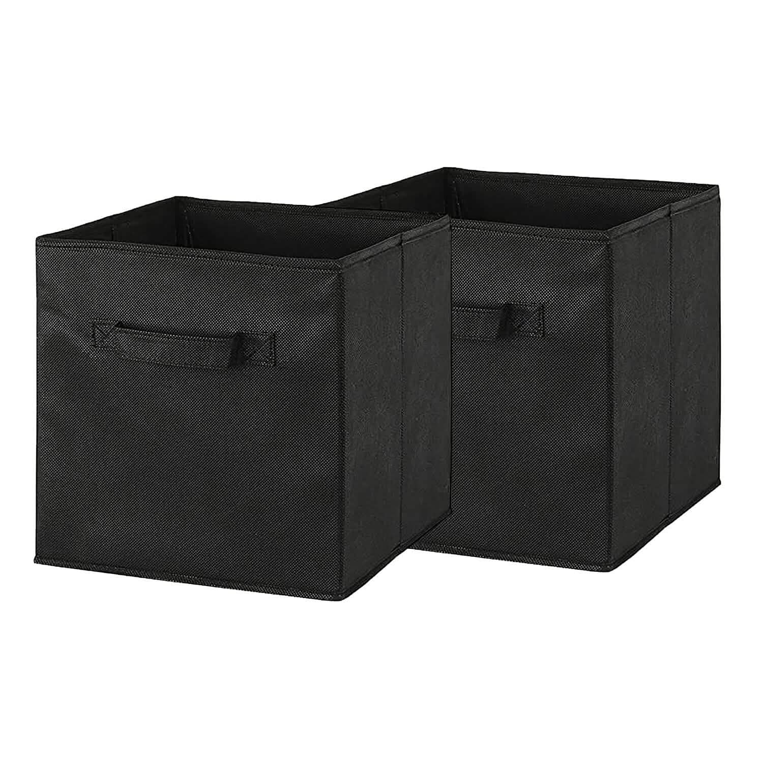 2-Piece Set: Storage Bin Non-Woven Fabric Cube Organizer DailySale