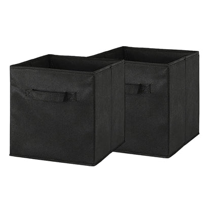 2-Piece Set: Storage Bin Non-Woven Fabric Cube Organizer DailySale