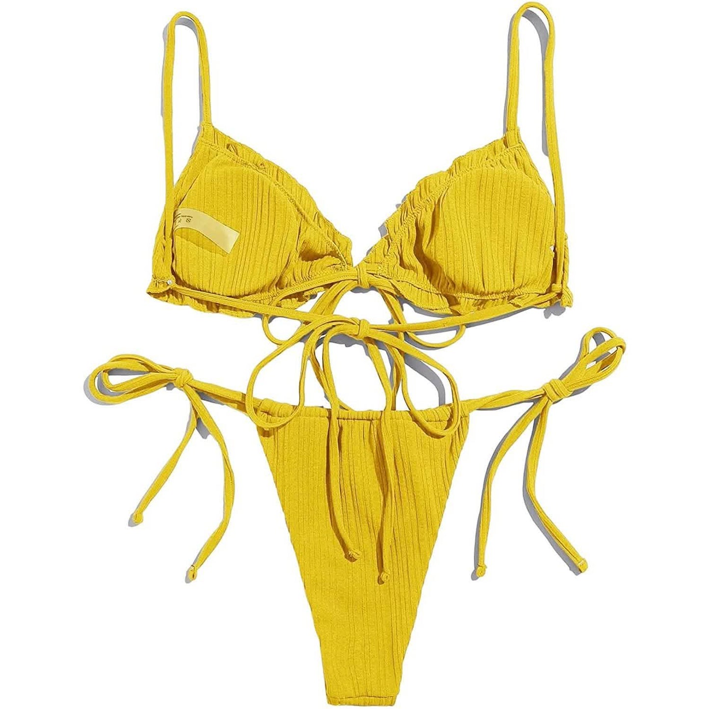 2-Piece Set: Thong Brazilian Bikini Swimsuit DailySale