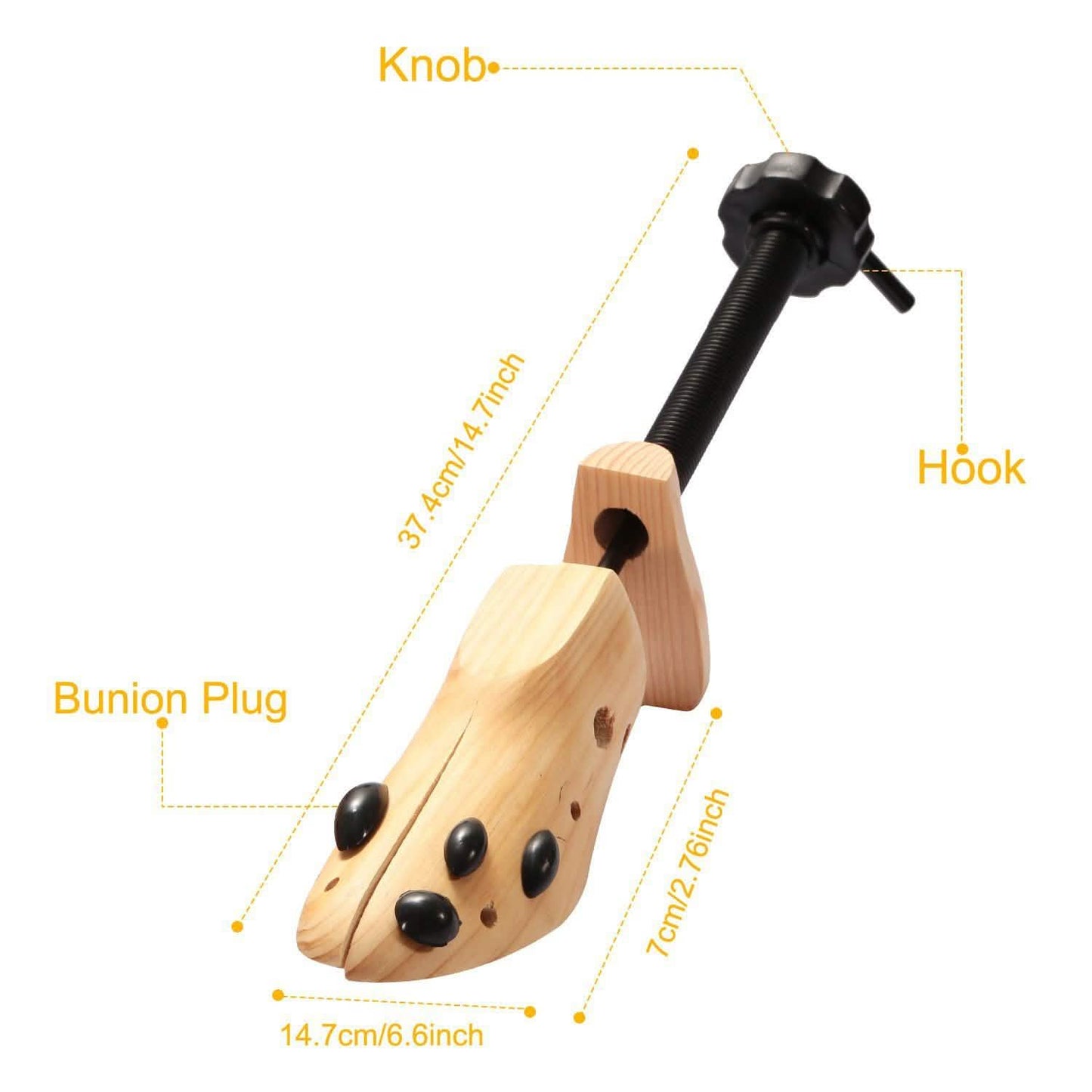 2-Piece: Shoe Stretcher 2-Way Shoe DailySale