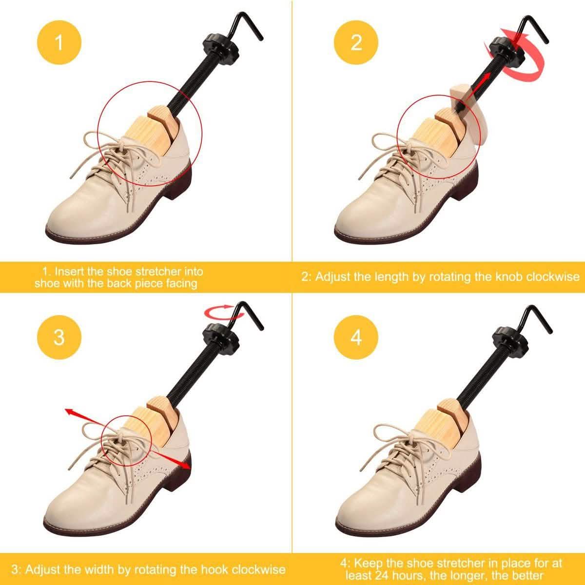 2-Piece: Shoe Stretcher 2-Way Shoe DailySale
