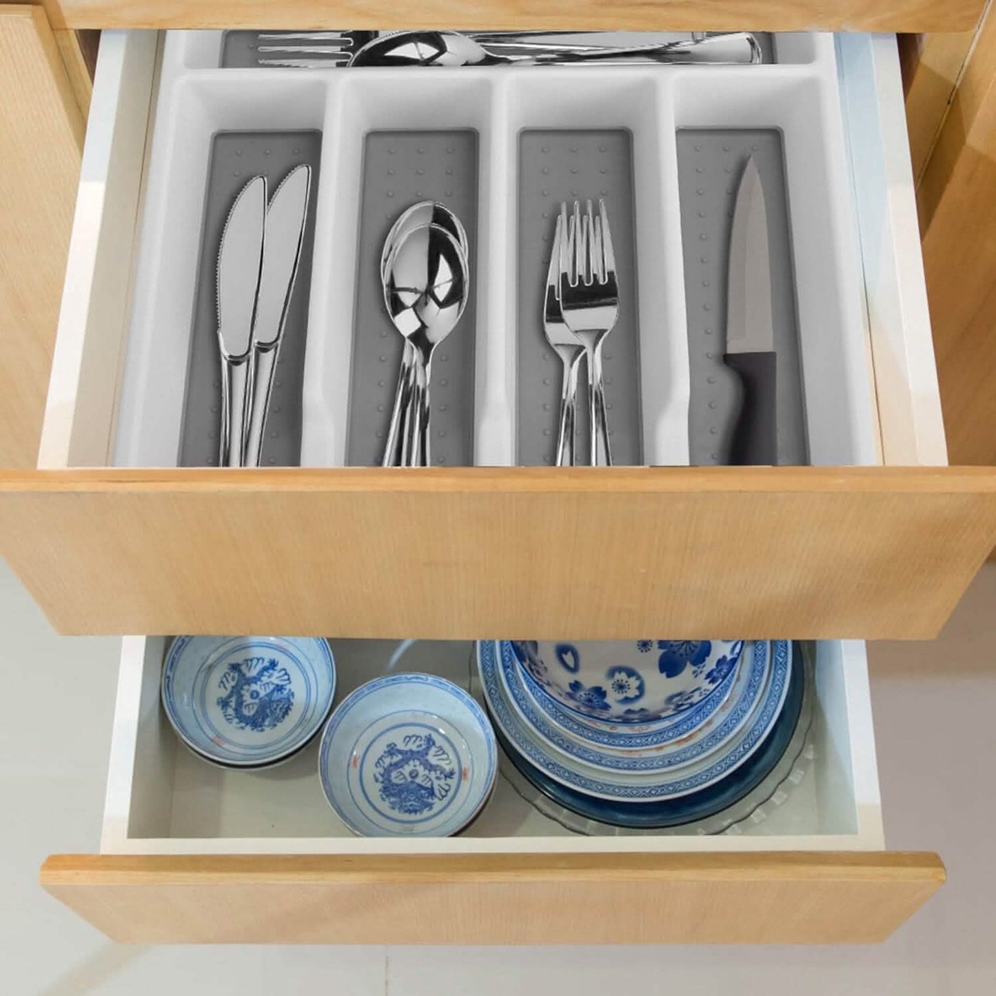 2-Piece: Silverware Utensil Organizer DailySale