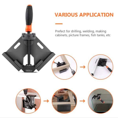 2-Piece: Single Handle 90° Right Angle Clamp DailySale