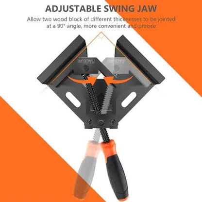 2-Piece: Single Handle 90° Right Angle Clamp DailySale