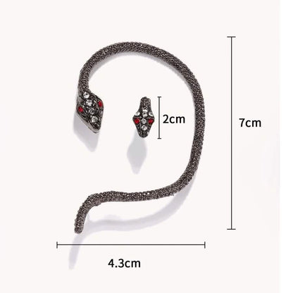 2-Piece: Snake Design Earrings DailySale