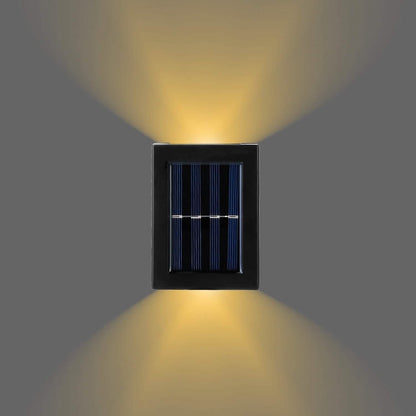 2-Piece: Solar Deck Outdoor Lights DailySale