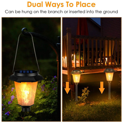 2-Piece: Solar Flame Torch Light DailySale
