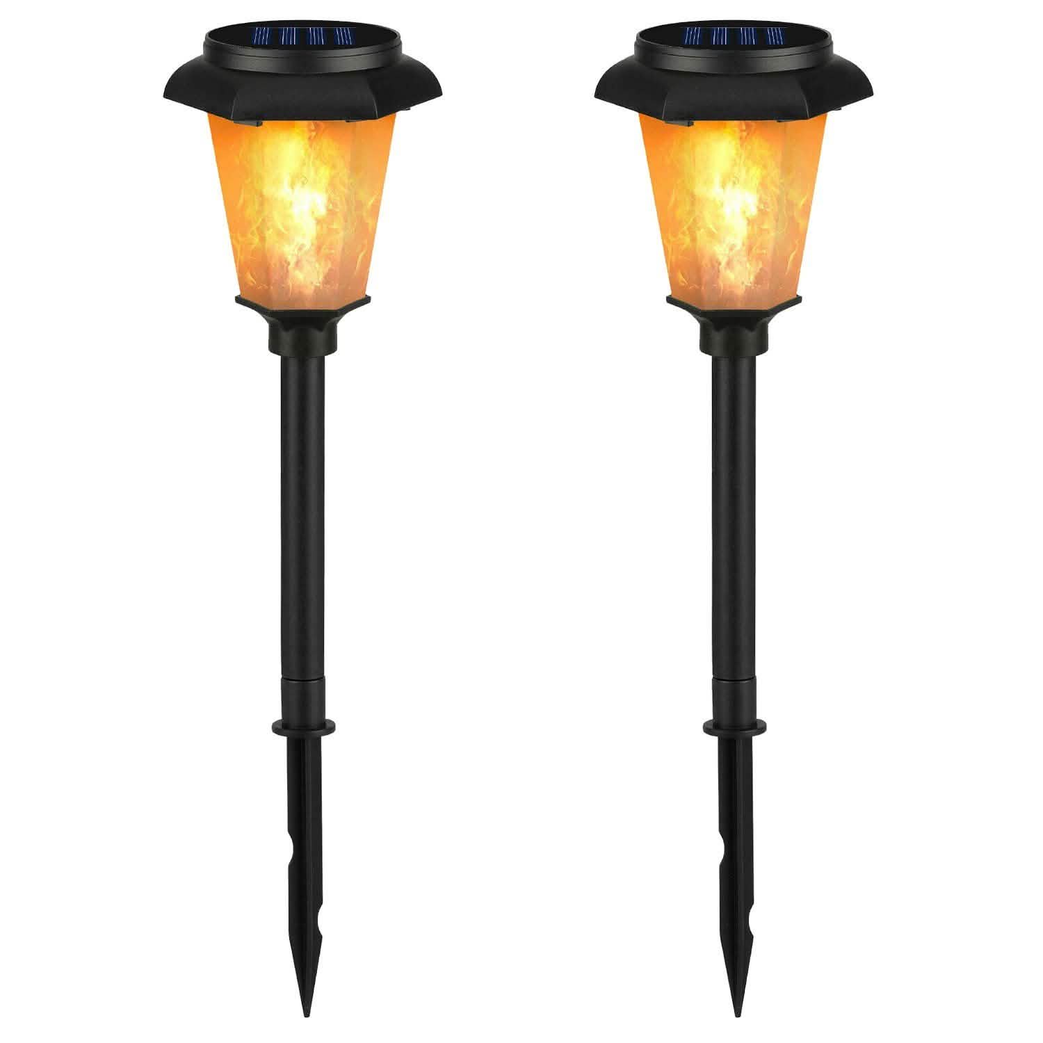 2-Piece: Solar Flame Torch Light DailySale