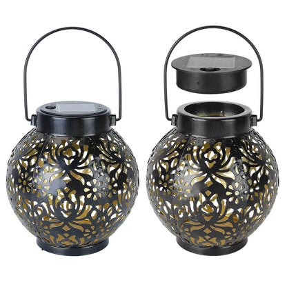 2-Piece: Solar Powered Hanging Lights DailySale