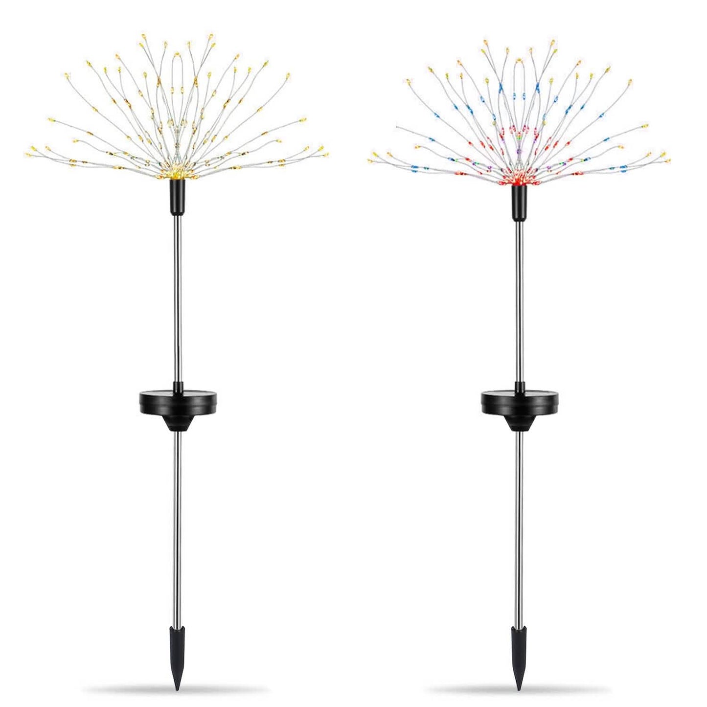 2-Piece: Solar Powered Starburst Garden Lights DailySale