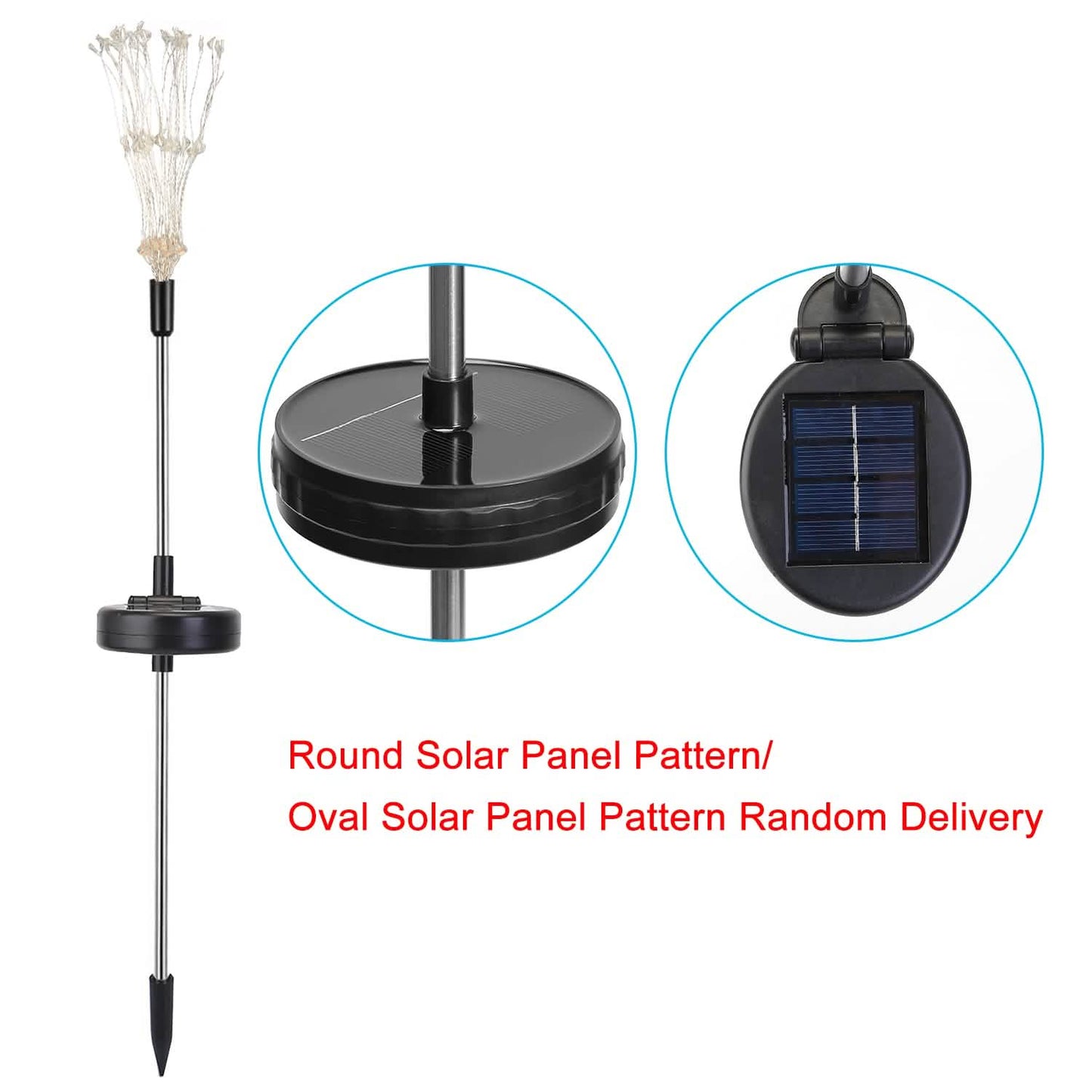 2-Piece: Solar Powered Starburst Garden Lights DailySale