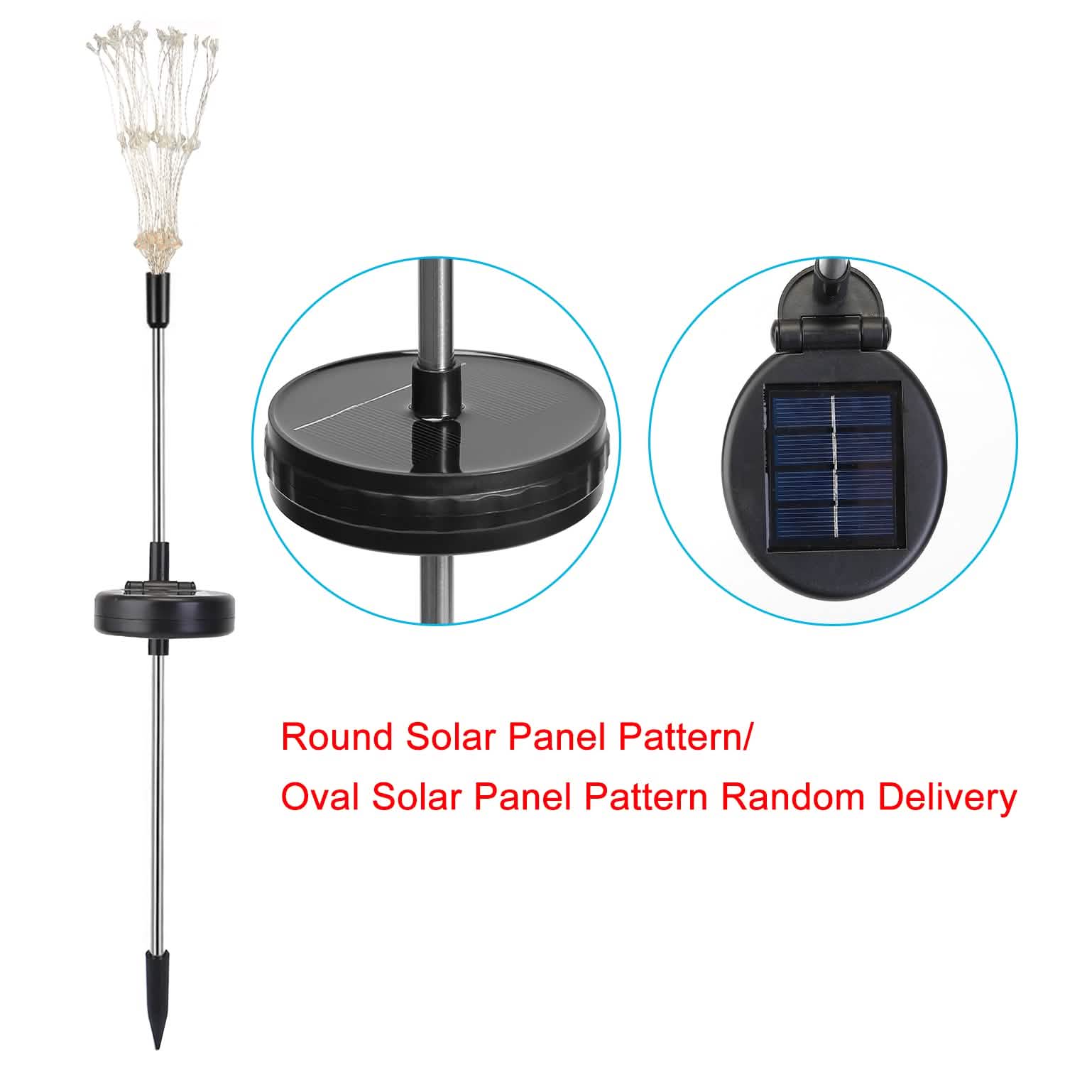 2-Piece: Solar Powered Starburst Garden Lights DailySale