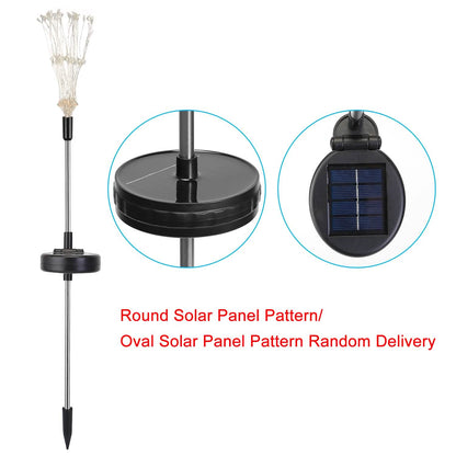 2-Piece: Solar Powered Starburst Garden Lights DailySale