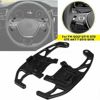 2-Piece: Steering Wheel Shifter Paddles For VW GOLF GTI R GTD GTE MK7 2013-20 DailySale
