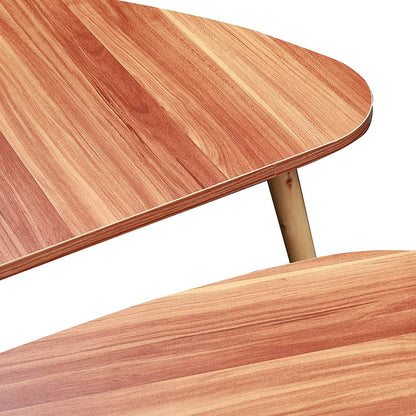 2-Piece: Teardrop Nesting Coffee Tables DailySale