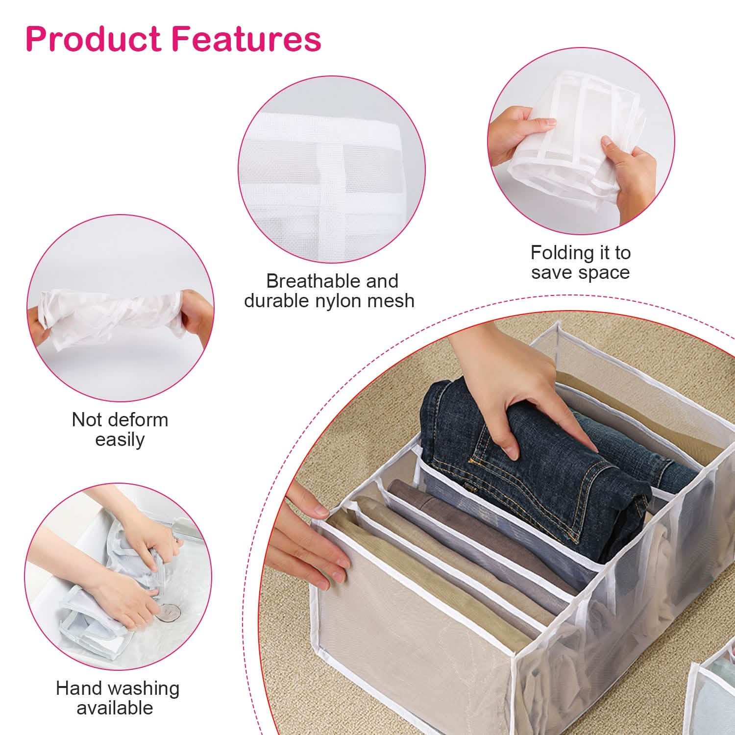 2-Piece: Wardrobe Clothes Organizer DailySale