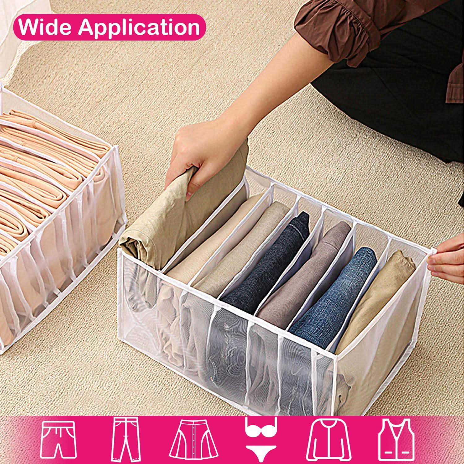 2-Piece: Wardrobe Clothes Organizer DailySale