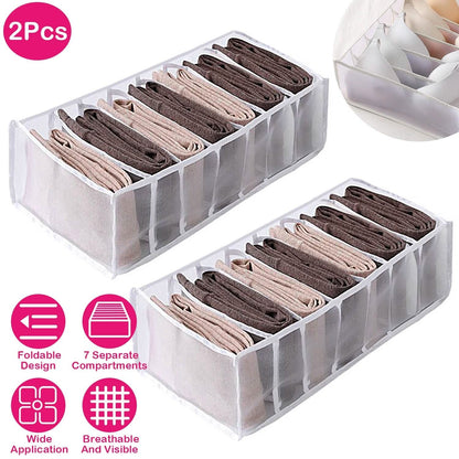 2-Piece: Wardrobe Clothes Organizer DailySale