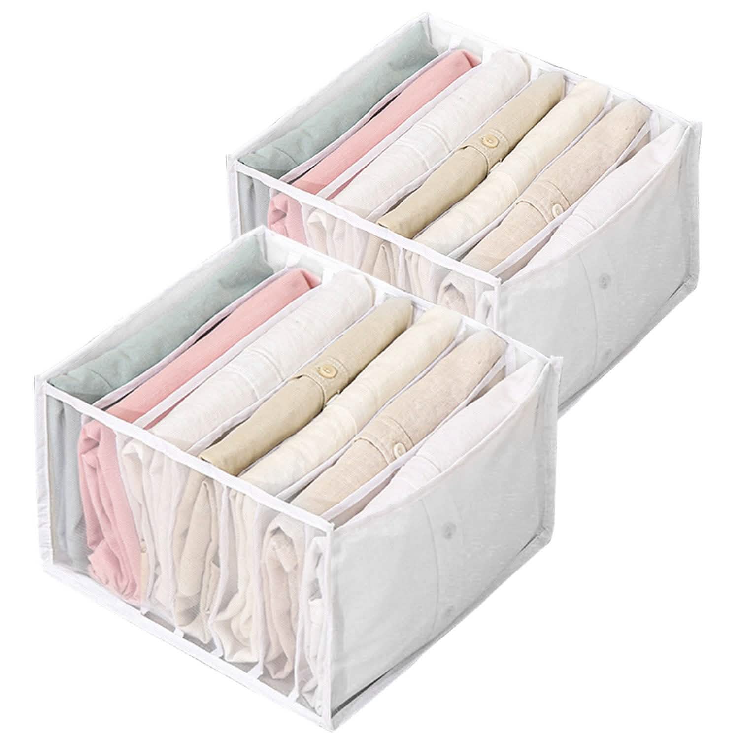 2-Piece: Wardrobe Clothes Organizer DailySale
