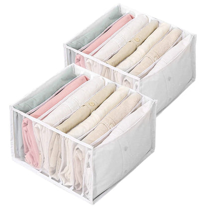 2-Piece: Wardrobe Clothes Organizer DailySale
