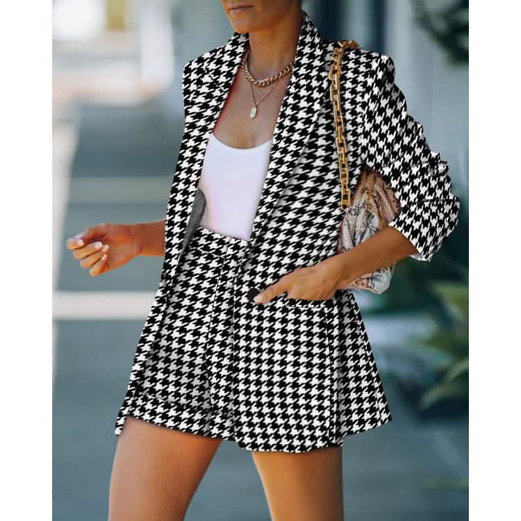 2-Piece: Women's Basic Shirt Collar Blazer DailySale