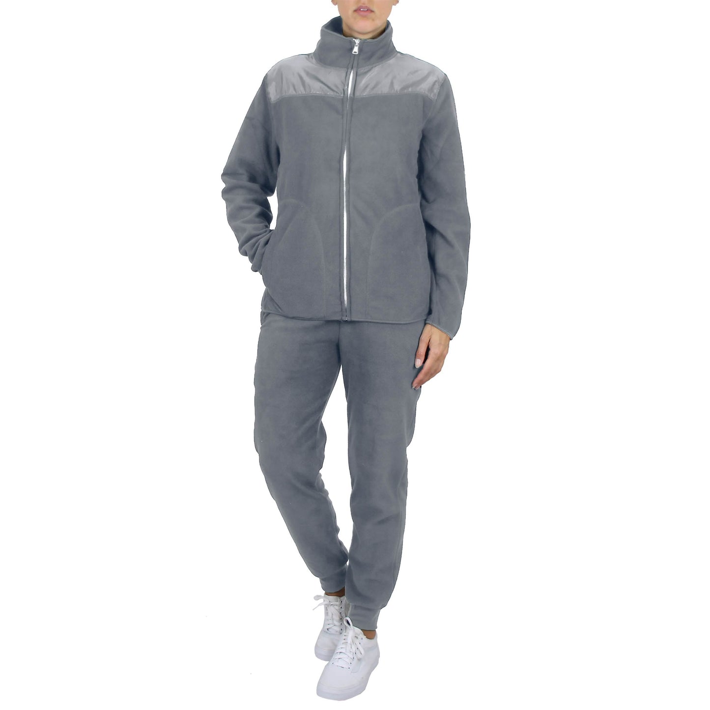 2-Piece: Women's Fashion Sweater and Jogger Polar Fleece Matching Set DailySale