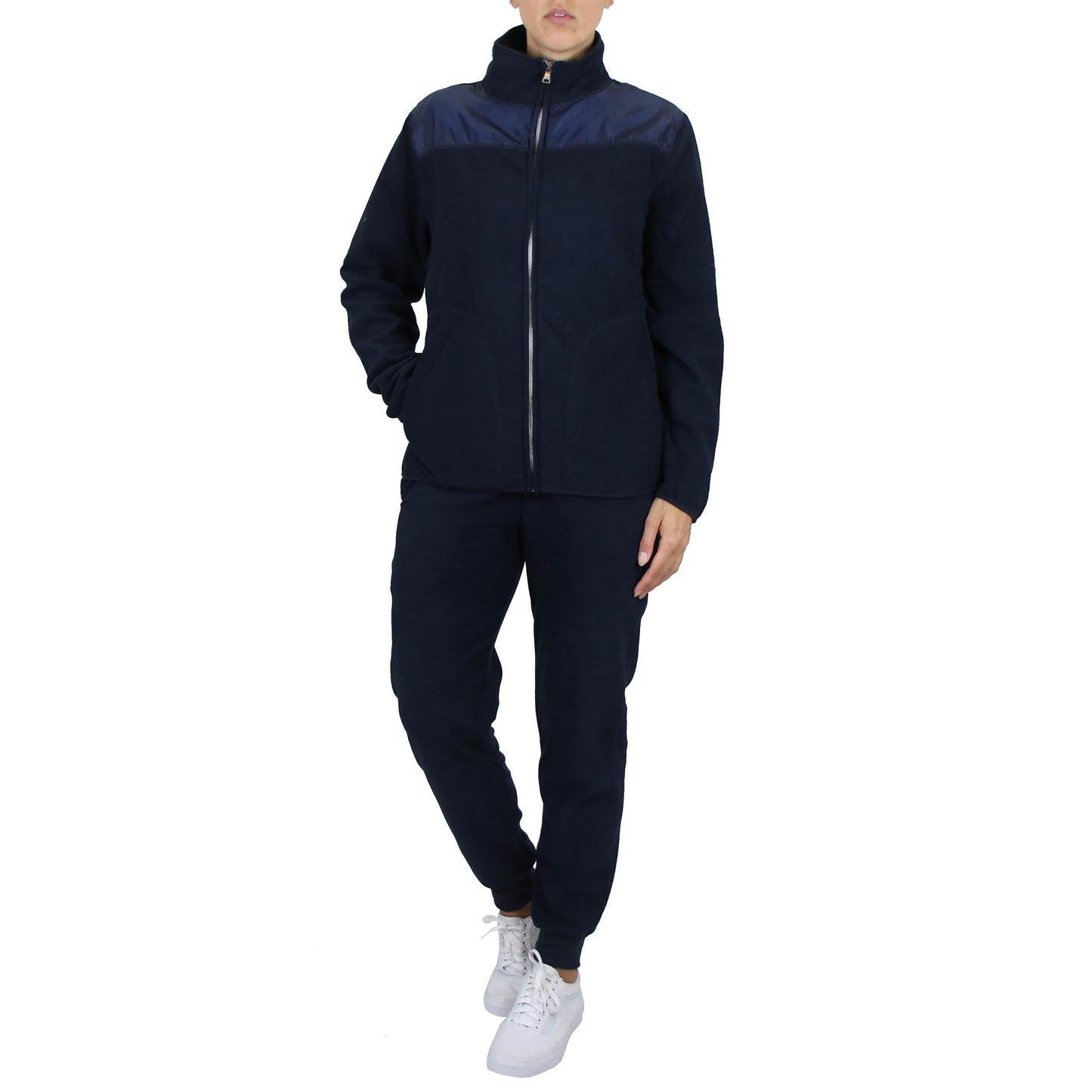 2-Piece: Women's Fashion Sweater and Jogger Polar Fleece Matching Set DailySale