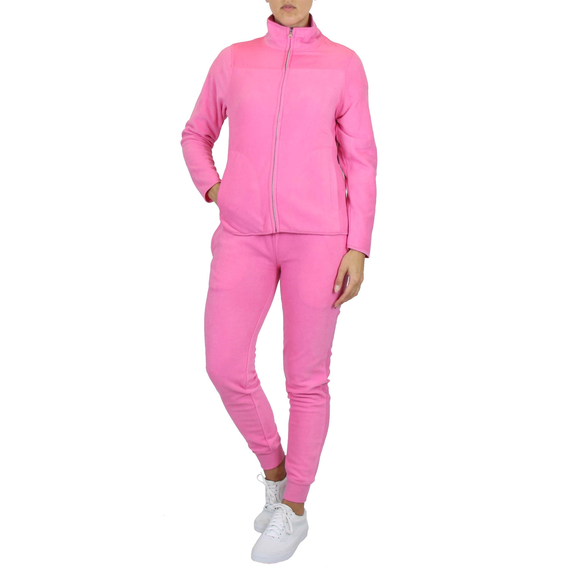 2-Piece: Women's Fashion Sweater and Jogger Polar Fleece Matching Set DailySale