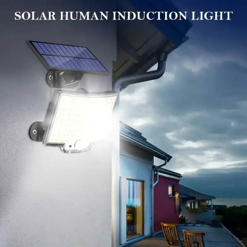 2-Pieces: 106 LED Solar Security Outdooor Lights DailySale