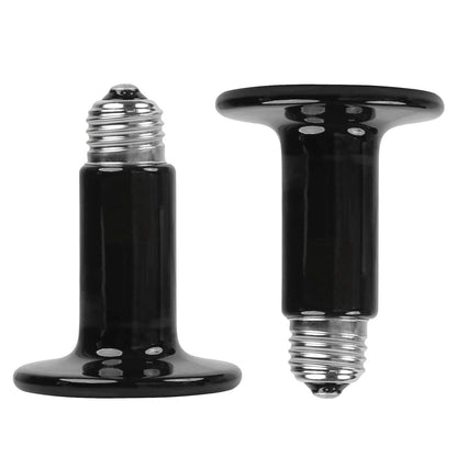 2-Pieces: 150W Infrared Reptile Heat Lamp No Light Emitting DailySale