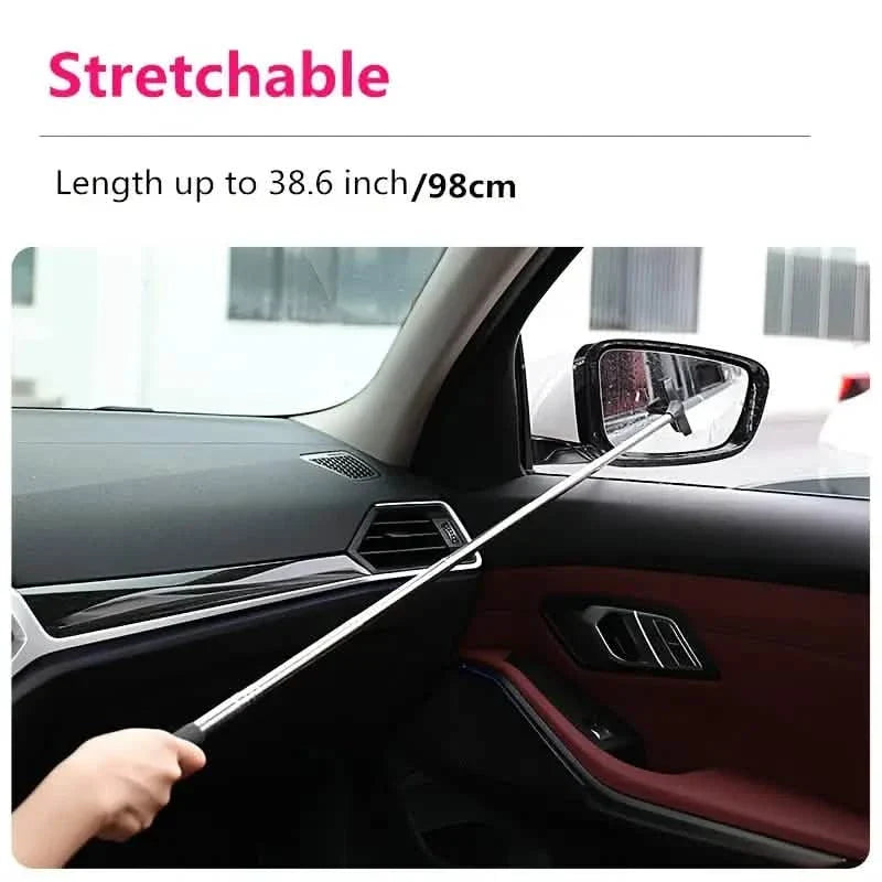 2-Pieces: 2-in-1 Retractable Portable Wiper DailySale