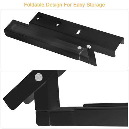 2-Pieces: Adjustable Wall Mount Microwave Brackets DailySale