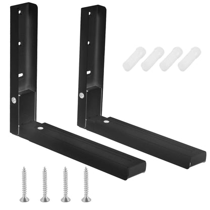 2-Pieces: Adjustable Wall Mount Microwave Brackets DailySale