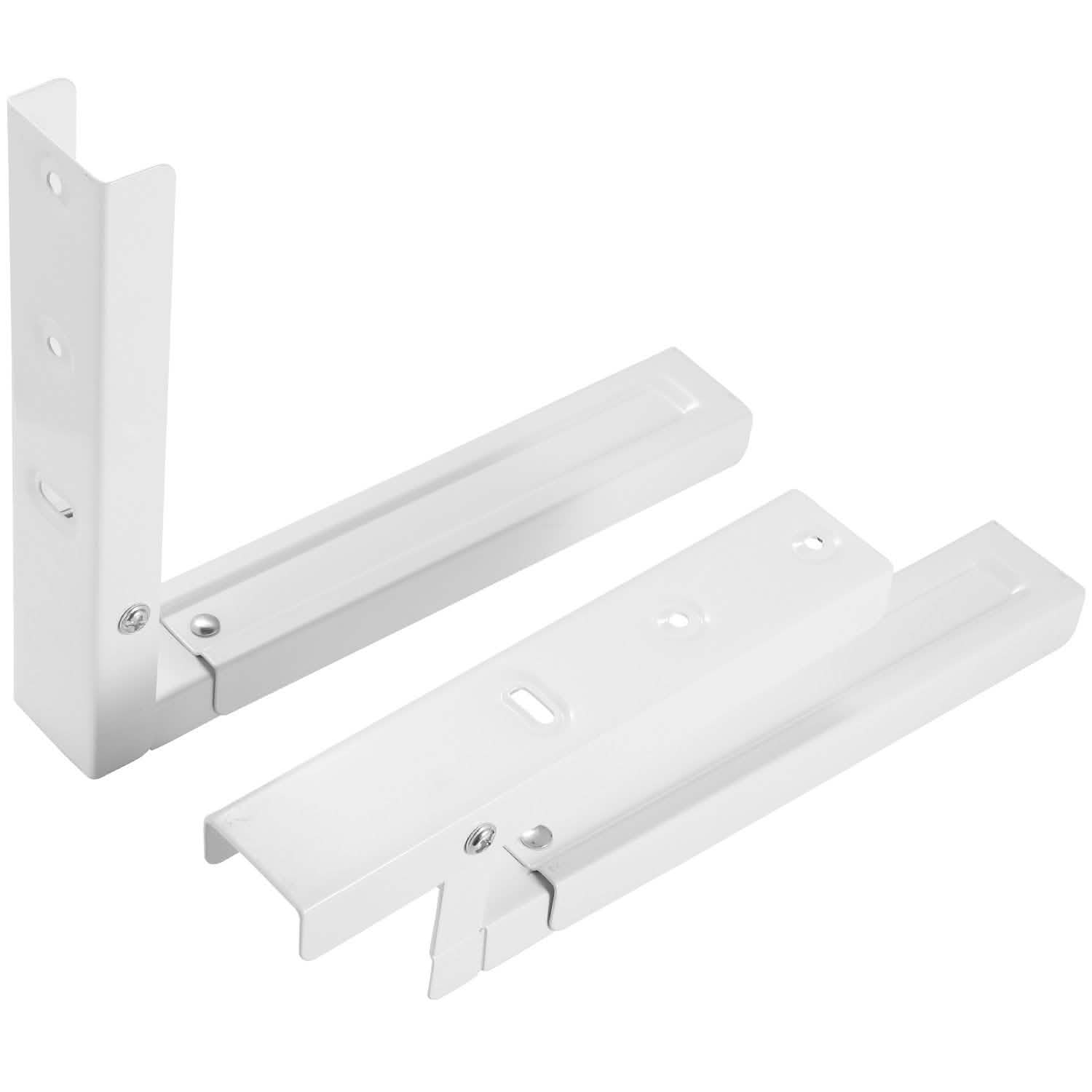 2-Pieces: Adjustable Wall Mount Microwave Brackets DailySale