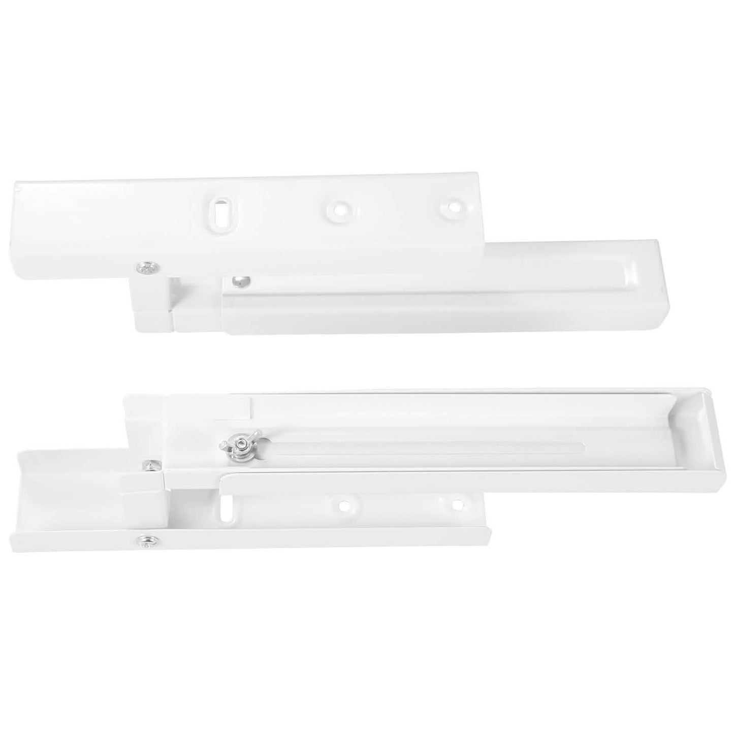 2-Pieces: Adjustable Wall Mount Microwave Brackets DailySale