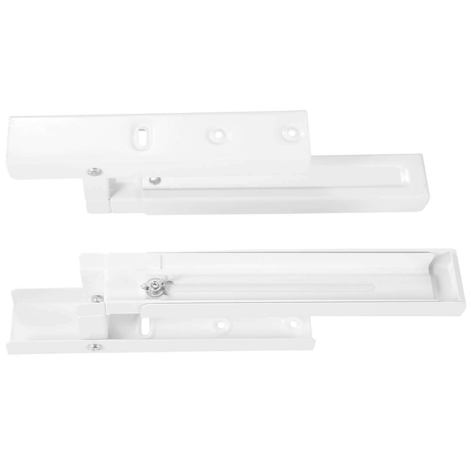 2-Pieces: Adjustable Wall Mount Microwave Brackets DailySale