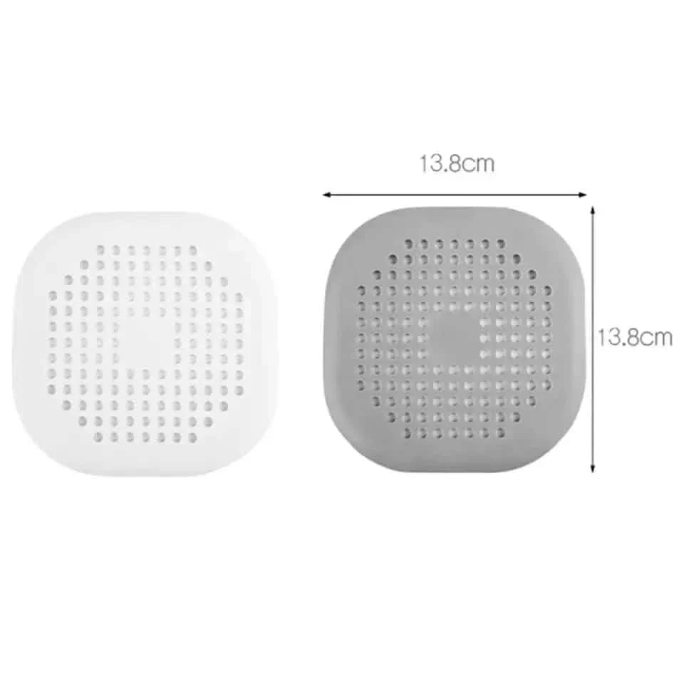 2-Pieces: Bathroom Kitchen Waste Sink Strainer Hair Filter Drain Net Catcher Cover DailySale