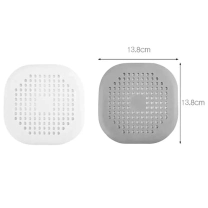 2-Pieces: Bathroom Kitchen Waste Sink Strainer Hair Filter Drain Net Catcher Cover DailySale