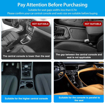 2-Pieces: Car Console Side Organizer DailySale