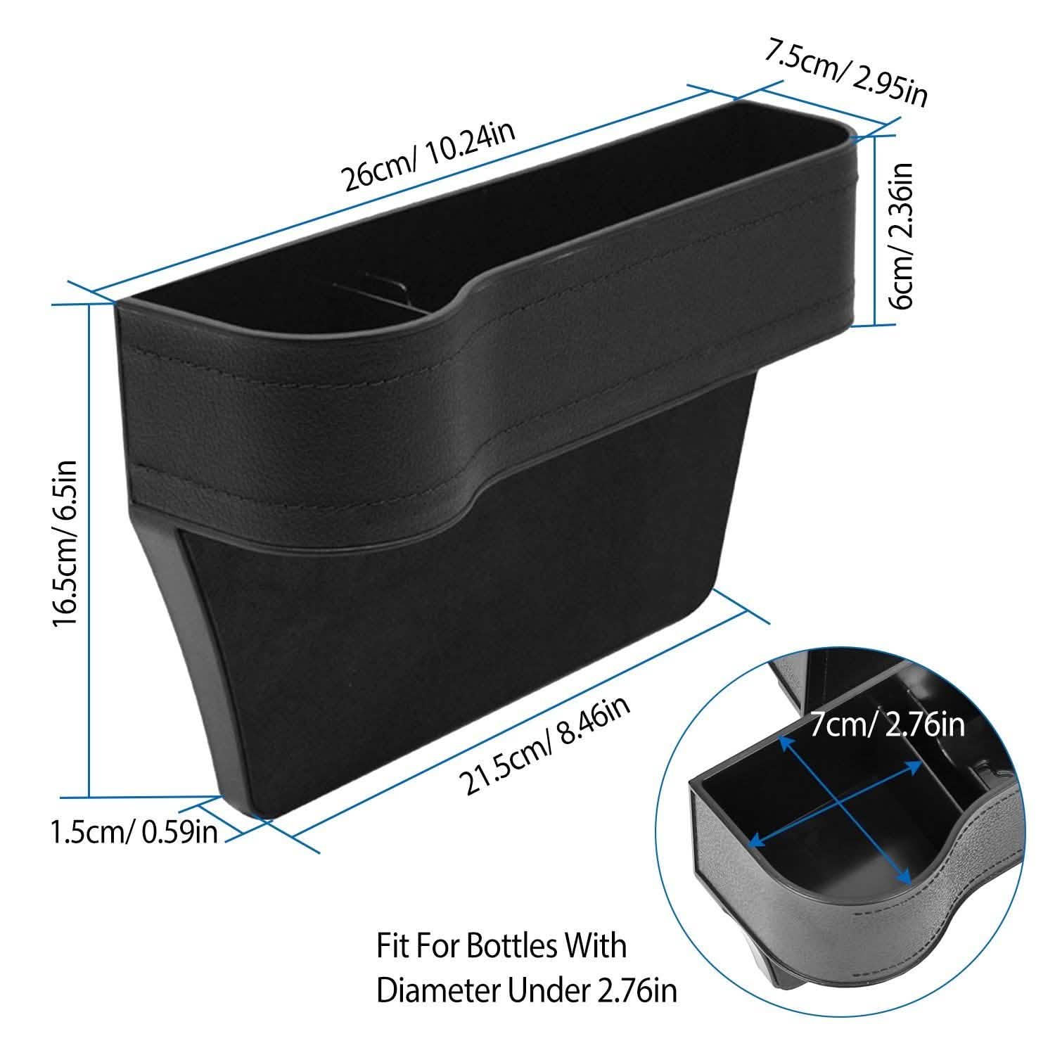 2-Pieces: Car Console Side Organizer DailySale
