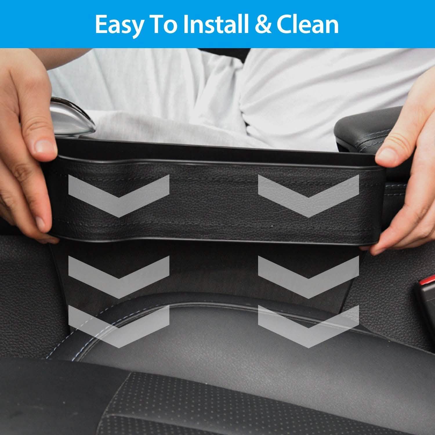 2-Pieces: Car Console Side Organizer DailySale